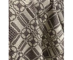 New Primitive Chocolate Tan Woven Throw Blanket Cambridge 52"X74 Farmhouse Cot. Fixed Price $53.89.