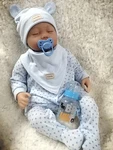 22" Reborn Baby Dolls Realistic Toddler Boy Silicone Vinyl Soft Newborn Toy. Fixed Price $42.59.