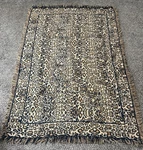 Vtg Triple Woven Tapestry Throw Cobble Hill Cotton Animal Leopard Print 46X67. Fixed Price $58.00.