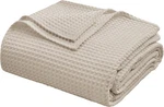100% Egyptian Cotton Waffle Weave Throw Blanket For Bed Couch Sofa Home Decor,. Fixed Price $33.73.