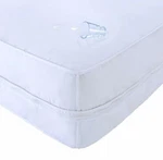 Stayclean Microfiber Water And Stain Resistant Mattress Protector, Full. Fixed Price $29.95.