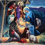Christmas Nativity Blanket Fleece 60 X48 Double Sided Soft Vibrant Jesus. Fixed Price $14.70.