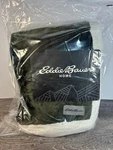 Eddie Bauer Cabin Plaid Sherpa Throw Blanket 50"X60" Pine Green White. Fixed Price $15.99.