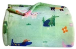The Big One Oversized Supersoft Spring Dogs Plush Throw Blanket 60" X 72" New. Fixed Price $21.00.
