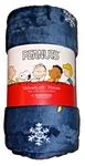 Snoopy Peanuts Christmas Blue Berkshire Velvet Plush Throw Blanket * Brand New. Fixed Price $59.99.