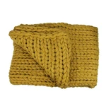 Northlight Golden Mustard Cable Knit Plush Throw Blanket 50 X 60. Fixed Price $140.49.