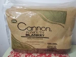 Vintage Cannon Plymouth Blanket Thermal Twin/full 72X90 Bedding Satin Trim. Fixed Price $25.49.
