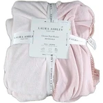 Laura Ashley Full/queen Reversible Ultimate Plush Blanket 90X90" Blush & Pink. Fixed Price $74.99.