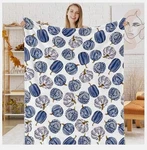 Jarthenaamcs Fall Fuzzy Chinoiserie Pumpkin Throw Blanket 50X60 Inch. Fixed Price $18.33.