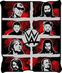 New Wwe Grid Fleece Throw Gift Blanket Roman Reigns Cena Owens Ambrose Wrestlers. Fixed Price $30.06.