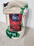 The Big One Oversized Supersoft Plush Throw - Christmas/holiday Brand New. Fixed Price $17.95.