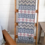 Tumi Royal Alpaca Aztec Print Throw Blanket Lightweight. Fixed Price $95.00.