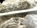 Shabby Chic Snow Leopard Plush Faux Fur Sherpa Oversized 50 70 Throw Blanket. Fixed Price $59.84.
