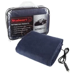 Stalwart 12 Volt Navy Electric Fleece Auto Blanket. Fixed Price $22.00.