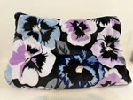 Vera Bradley Plum Pansies Throw Blanket 80 X 50. Fixed Price $22.99.