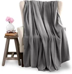 Vellux Queen Grey Fleece Blanket Lightweight Plush Soft Cozy Comfort 90X90. Fixed Price $28.99.