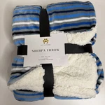 Pet Lovers Plush Sherpa Throw Blanket Size 50X60 Pride Artwork. Fixed Price $16.99.