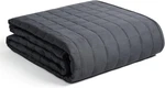 Weighted Blanket, Exclusive 15LBS Bed Ideal For On Queen/king (dark. Fixed Price $59.99.