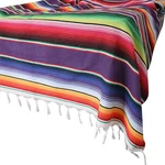 Xplanet 84 59 Inch Mexican Serape Bay Window Blanket, Table.... Fixed Price $35.64.