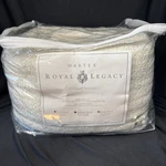 Vintage Martex Royal Legacy Cashmera Blanket King Size White Nos 90S Made Usa. Fixed Price $40.00.