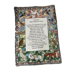 Prayer Of Saint Francis Woven Throw Blanket Animals Dove Tapestry Pure Weavers. Fixed Price $40.50.