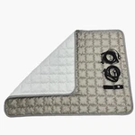 Emf Emi Reducing Earthing Grounded Silver Blankets Throws Plush Pad Sheet Mats. Fixed Price $50.00.