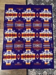 Pendleton Chief Joseph Muchacho Baby Crib Blanket Indigo 33X45" Made Usa. Fixed Price $100.00.