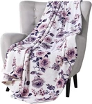 Decorative Throw Blankets: Soft 50 Inch X70, Blue,white,grey,pink,purple. Fixed Price $39.10.