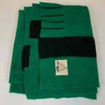 Vintage Hudsons Bay Company 4 Point Wool Green Blanket England Approx 70 X90. Fixed Price $199.99.