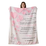Battilo To My Loving Mom Blanket From Daughter Son, Gift For Sherpa. Fixed Price $51.25.