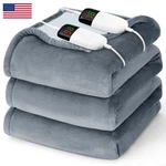 Bomova Heated Electric Blanket Queen Size - 84 X 90 Heating Dual. Fixed Price $104.58.