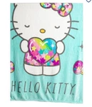 New Hello Kitty By Sanrio Dream And Sparkle Cloud Throw Blanket 60IN X70IN. Fixed Price $29.99.