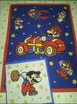 Personalize Vintage Nintendo Super Mario Crib Quilt Blanket Throw + Pillow Cover. Fixed Price $139.99.