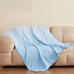 Thxsilk Mulberry Throw Blanket, Ombre Gradient Design, 100% Natural Mulb.... Fixed Price $107.59.