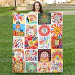 Boho Floral Throw Natural Life Patchwork Blankets,. Fixed Price $36.39.