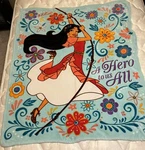 Disney Elena Of Avalor By Jumping Beans Fleece Blanket Throw 48 X 58. Fixed Price $14.95.