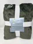 Wayland Square Embossed Plush Blanket, Teal, 90 In. Fixed Price $28.49.