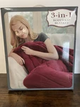 Charter Club 3-IN-1 Body Wrap Blanket Color Is Brown Cheetah Print. Fixed Price $14.99.