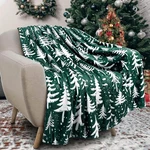 Christmas Tree Throw 50X60 Inch Merry Green Blankets Soft. Fixed Price $53.94.