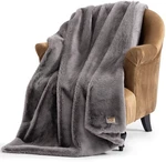 Oversized Faux Fur Throw 50X70 Charcoal Grey Luxury Plush Bed Blanket. Fixed Price $94.79.