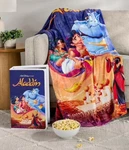 Disney Aladdin Classic Vhs Boxed Silk Touch Throw Blanket 50" 70" New. Fixed Price $65.00.