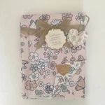 New Baby Blanket Pink Floral Reversible Soft Cozy Ultra Sweet Romance. Fixed Price $21.99.