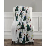 The Mountain Home Collection Led Holiday Printed Throw, 50 X 60. Fixed Price $28.48.