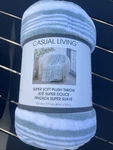 Casual Living Super Soft Plush Throw. Fixed Price $39.99.