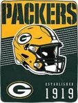 Green Bay Packers Nfl Pegasus 60X80 Helmet Stripes Flannel Fleece Blanket. Fixed Price $34.99.