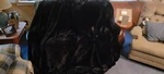 Queen Black Mink Blanket Chezmoi. Fixed Price $55.00.