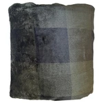 The Big One Oversized Plush Throw Blanket Green Buffalo Plaid - 5FT X 6FT. Fixed Price $31.88.
