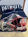 Nfl Teams Singular Design Large Soft Fleece Throw Blanket 60 X 50. Fixed Price $19.99.
