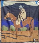 Pendleton Artist Collection Horse Wool Blanket Logan Maxwell Hagege Usa New 72". Fixed Price $1500.00.