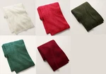 Ralph Lauren Home Collection 60 X Cable Knit Cashmere Throw Blanket $595. Fixed Price $275.00.